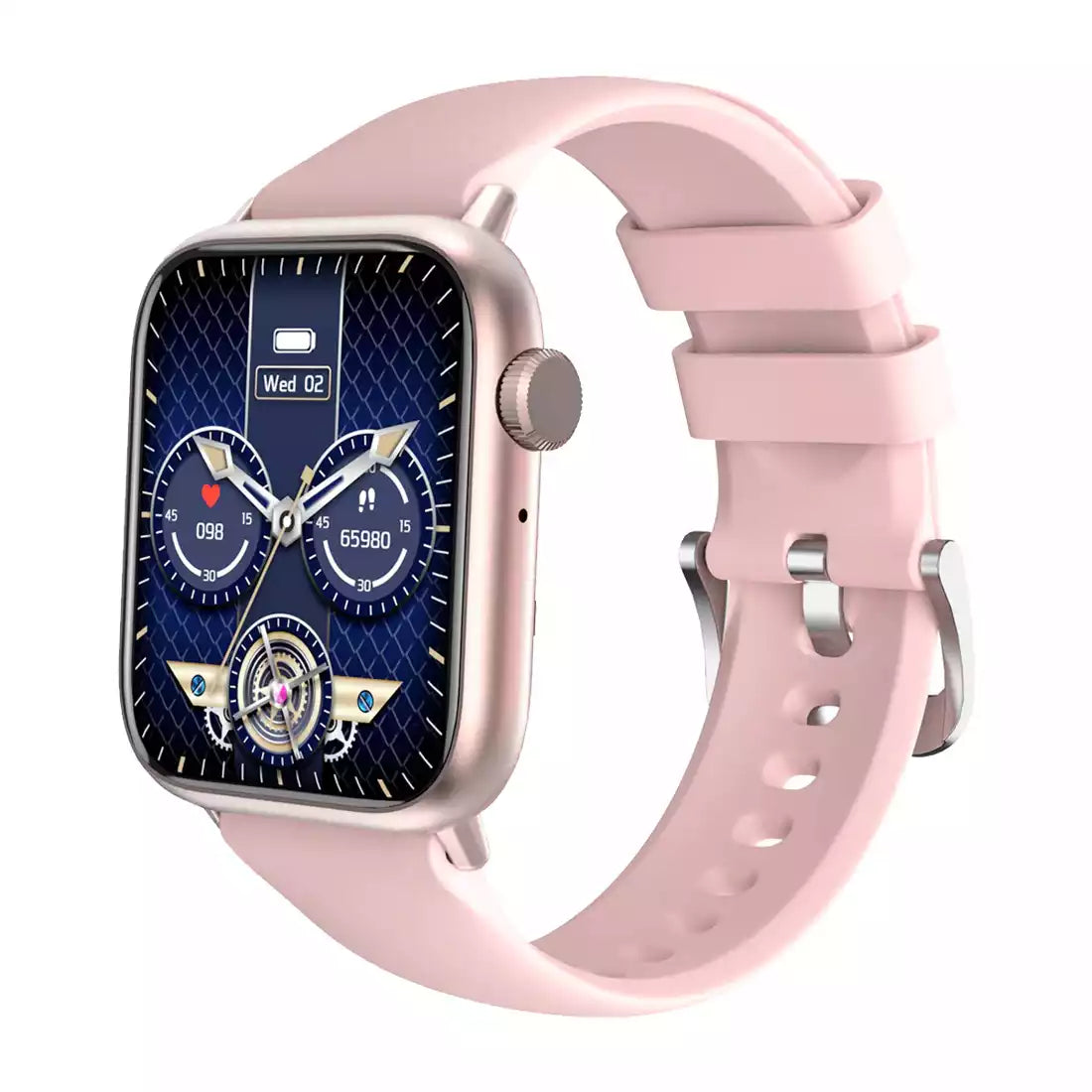 Buy Yolo Watch Pro Max Calling Smart Watch - Sand Gold with Misty Pink from Vmart in Pakistan