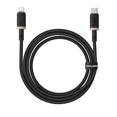 Buy Baseus Dura Series Type-C to Lightning PD 20W Fast Charging Cable 2m Gold/Black from Vmart in Pakistan