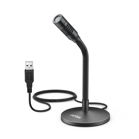 Buy Fifine K050 USB Microphone Mini With Adjustable GooseNeck from Vmart in Pakistan