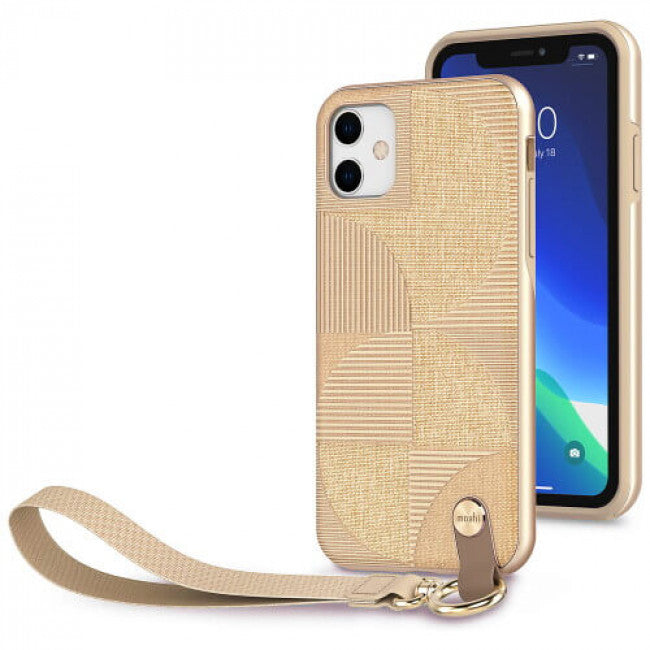 Buy Moshi Altra Case With Detachable Wrist Strap For iPhone 11 - Sahara Beige from Vmart in Pakistan