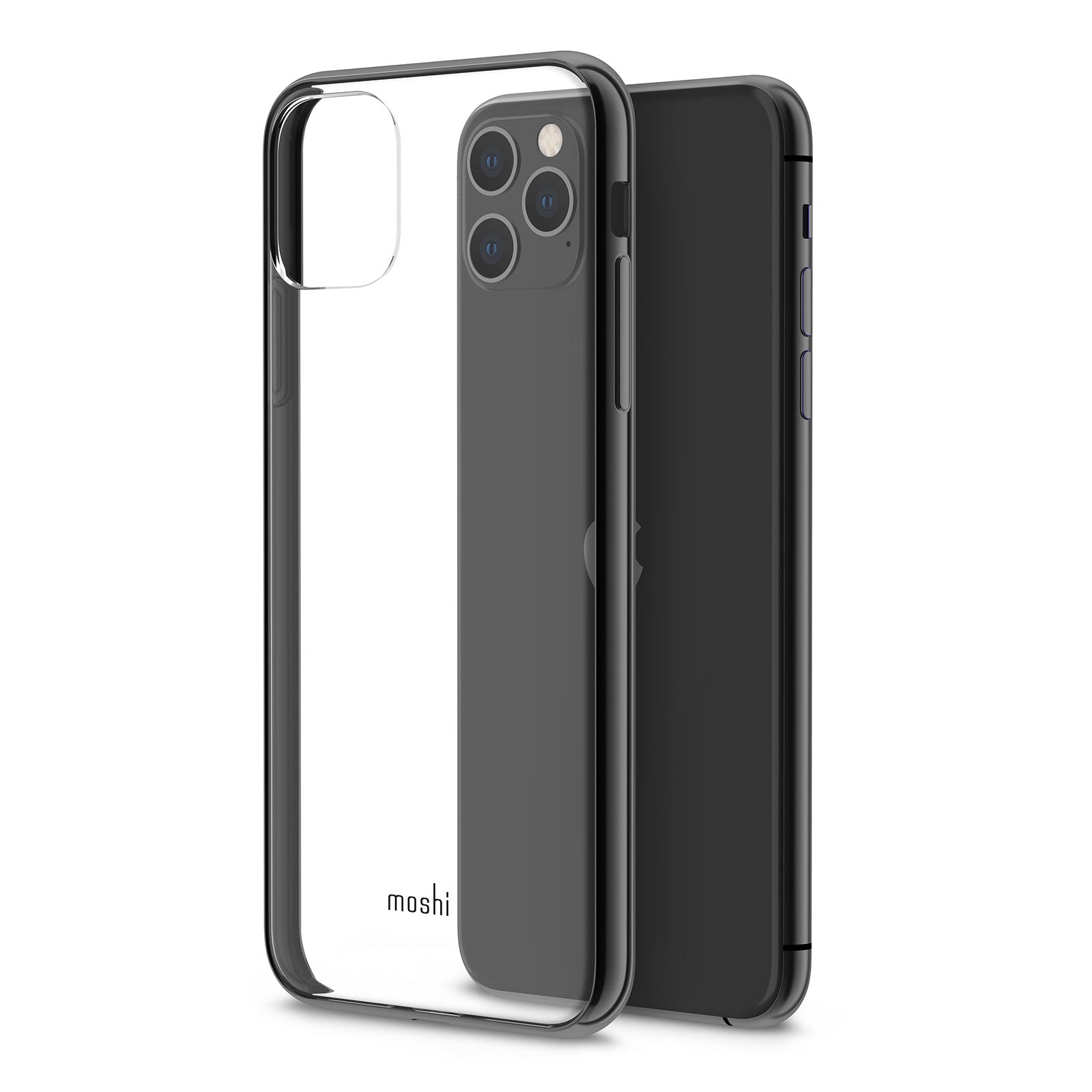 Buy Moshi Vitros Clear Case for iPhone 11 Pro Max - Raven Black from Vmart in Pakistan