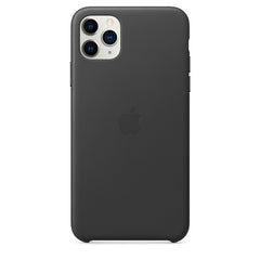 Buy Apple iPhone 11 Pro Max Leather Case - Black from Vmart in Pakistan