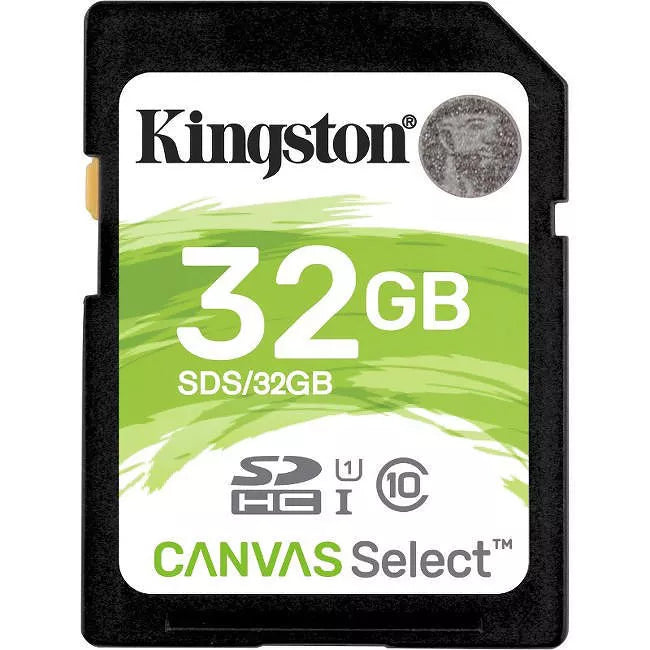 Buy Kingston Canvas Select SDHC UHS-I Card 32GB from Vmart in Pakistan