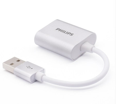 Buy Philips External Sound Card USB To 3.5mm Audio Port from Vmart in Pakistan