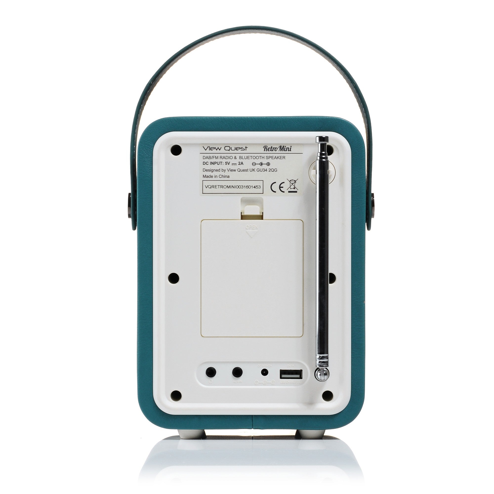 Buy View Quest Retro Mini Bluetooth Speaker & Digital Radio - Teal from Vmart in Pakistan