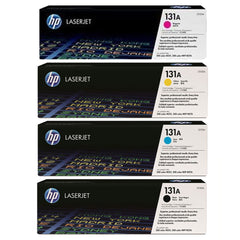 Buy HP 131A 4 Color Black/Cyan/Magenta/Yellow Original Toner Cartridge Set from Vmart in Pakistan