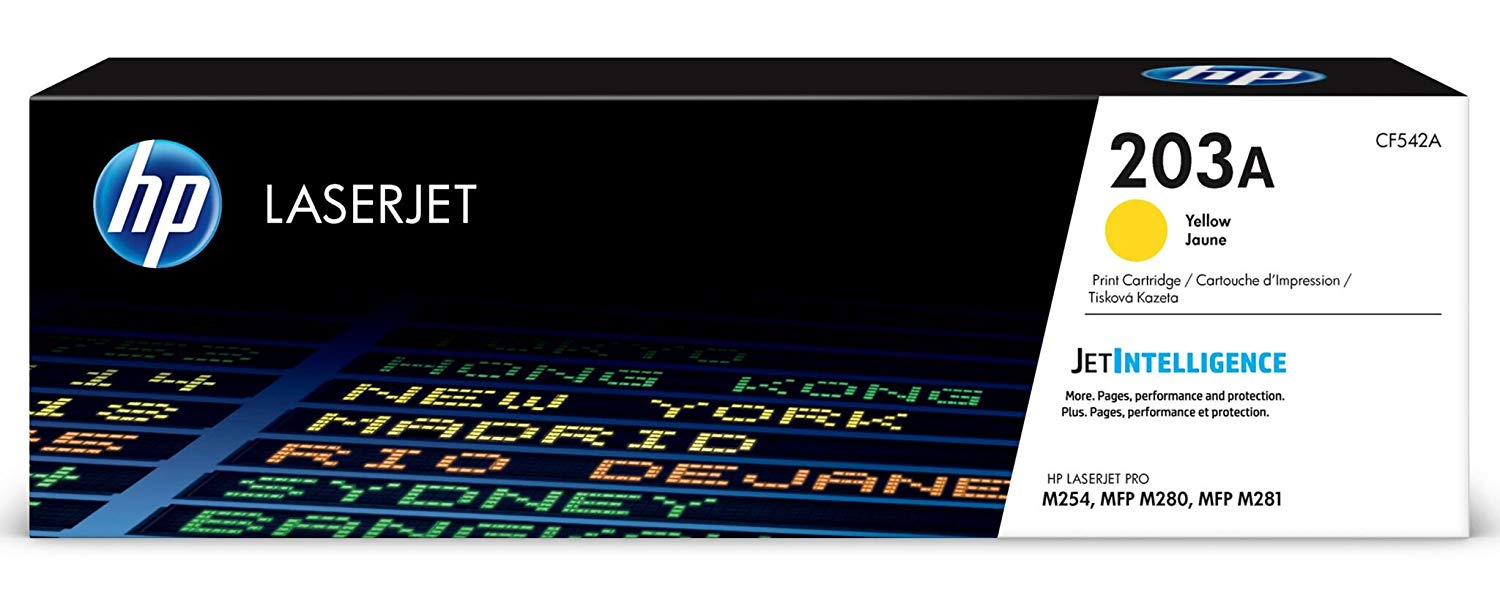 Buy HP 203A Yellow LaserJet Toner Cartridge from Vmart in Pakistan