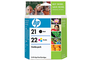 Buy HP Ink C9351/52A #21/22 Combo Pack from Vmart in Pakistan