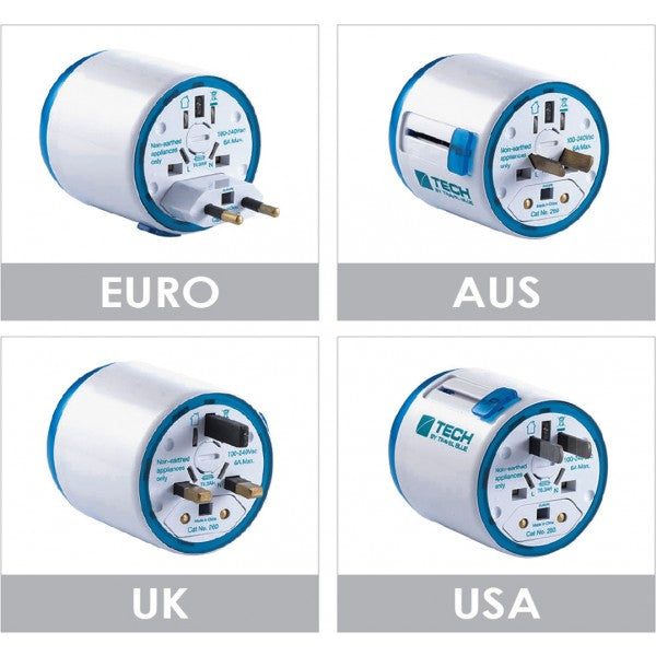Buy Travel Blue Twist & Slide World Travel Adapter from Vmart in Pakistan