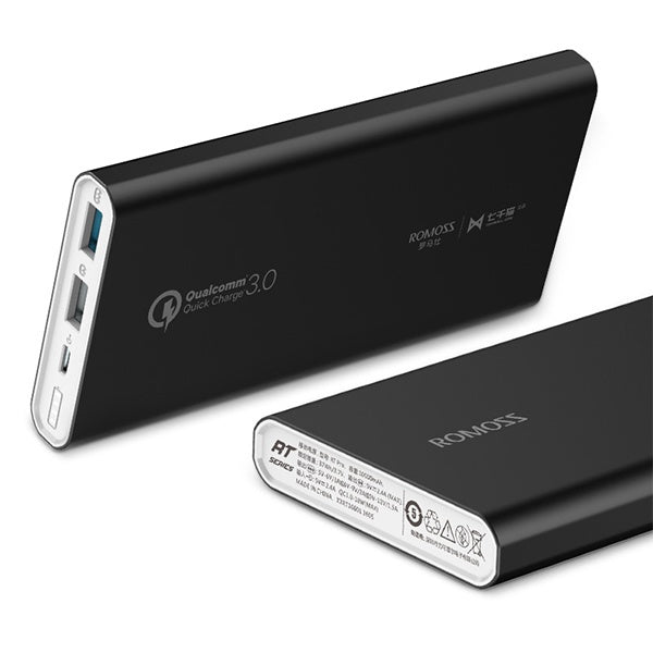 Buy Romoss RT Pro 10000mAh Power Bank - Black from Vmart in Pakistan