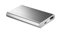 Buy Verbatim 64469 Portable USB Power Pack Charger 5000 mAh - Silver from Vmart in Pakistan