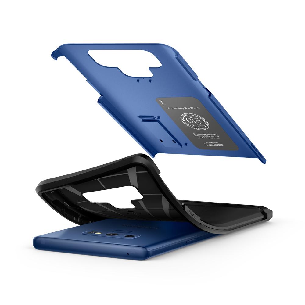 Buy Spigen Samsung Galaxy Note 9 Case Tough Armor - Ocean Blue from Vmart in Pakistan