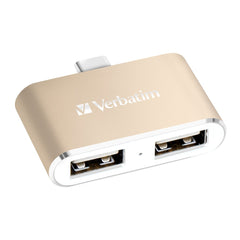 Buy Verbatim 65290 USB-C 3.1 Dual Port USB Hub from Vmart in Pakistan