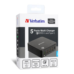 Buy Verbatim 65396 5 Ports QC 3.0 Multi Charger from Vmart in Pakistan