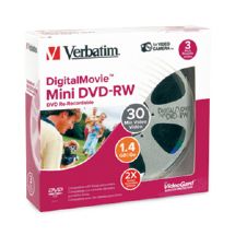 Buy Verbatim 95090 Mini DVD-RW Digital 3pk from Vmart in Pakistan