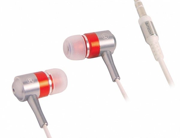 Buy A4Tech SecureFit Metallic Super Bass Earphone MK-650 (iPod,MP3,MP4) from Vmart in Pakistan