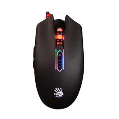 Buy A4tech Q80 Bloody Metal Feet Neon X-Glide Gaming Mouse from Vmart in Pakistan