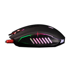 Buy A4tech Q81 Bloody Metal Feet Neon X-Glide Gaming Mouse from Vmart in Pakistan