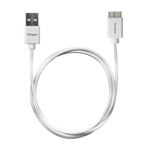 Buy Targus USB 3.0 Micro Type-B Cable 1 Meter - White from Vmart in Pakistan