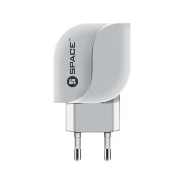 Buy Space Adaptive Fast Wall Charger WC-106 - White from Vmart in Pakistan