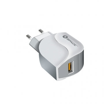 Buy Space Adaptive Fast Wall Charger WC-106 - White from Vmart in Pakistan