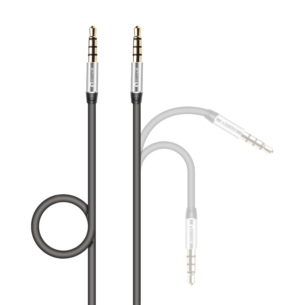 Buy Space Universal AUX Cable 1000mm AX-490 from Vmart in Pakistan