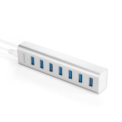 Buy Anker Aluminum 7-Port USB 3.0 Hub - Silver from Vmart in Pakistan