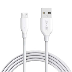 Buy Anker PowerLine Micro USB Cable 6ft - White from Vmart in Pakistan