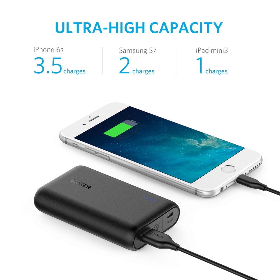 Buy Anker PowerCore Speed 10000mAh QC 3.0 - Black from Vmart in Pakistan