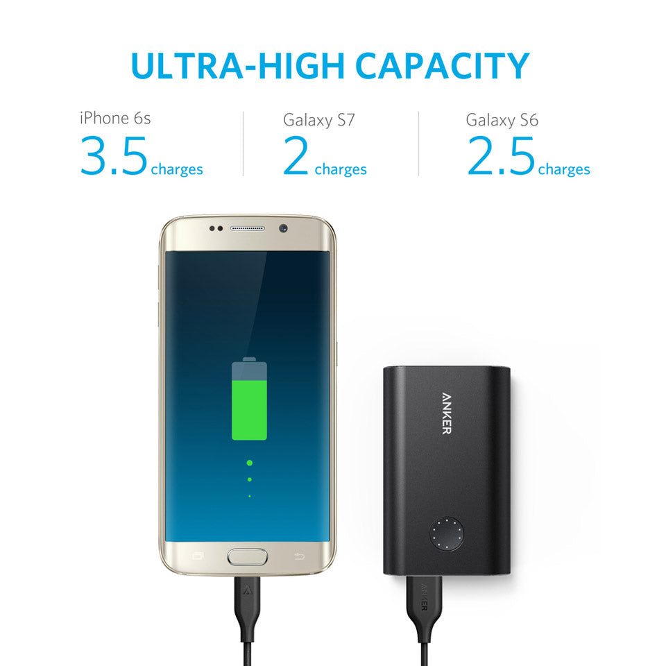 Buy Anker PowerCore+ 10050 Premium Portable Charger with Qualcomm Quick Charge 3.0 from Vmart in Pakistan