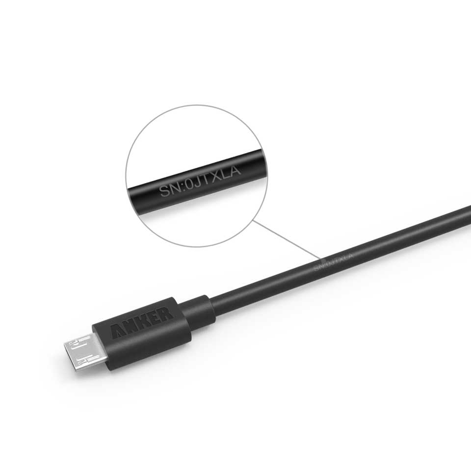 Buy Anker PowerDrive 2 Car Charger & 3ft Micro USB Cable - Black from Vmart in Pakistan