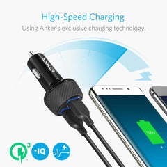 Buy Anker PowerDrive Speed 2 (2X Quick Charge 3.0) - Black from Vmart in Pakistan