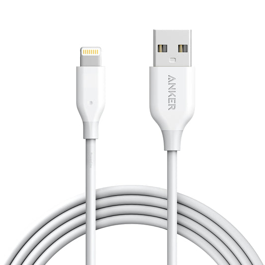 Buy Anker PowerLine Lightning 6ft - White from Vmart in Pakistan