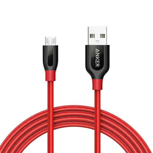 Buy Anker PowerLine+ Micro USB Cable 6ft - Red from Vmart in Pakistan