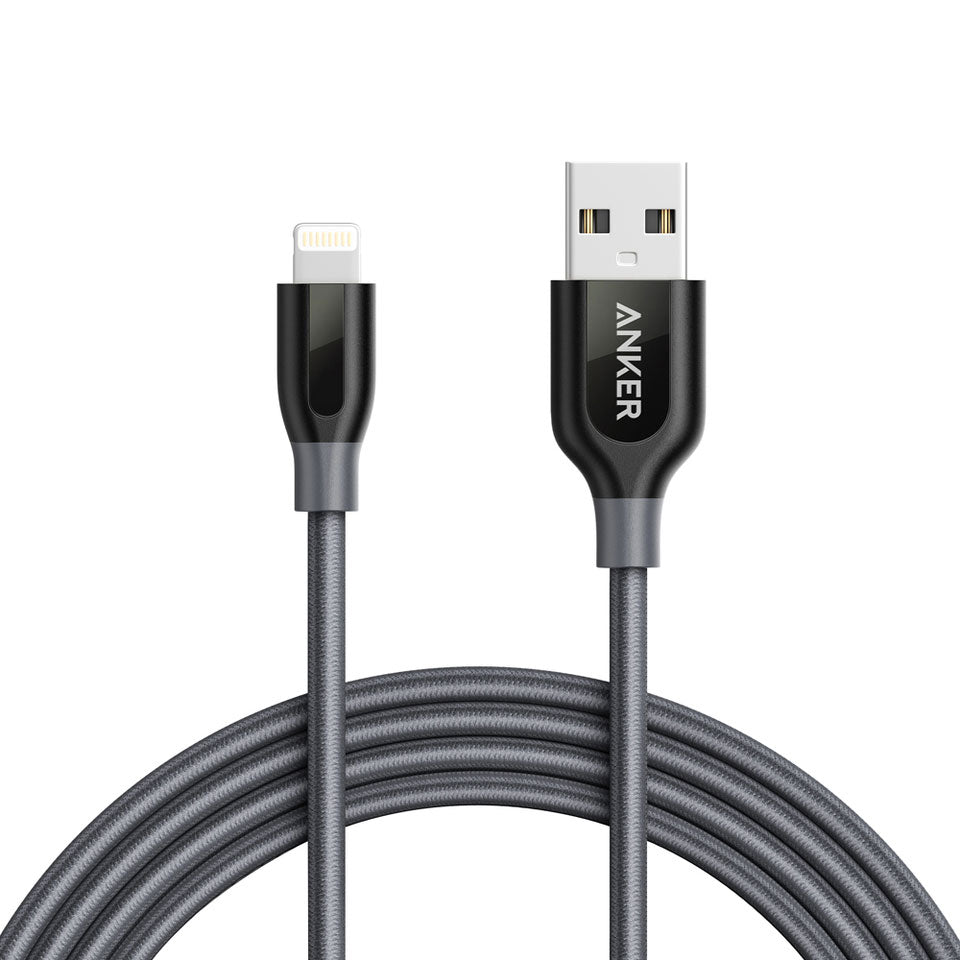 Buy Anker PowerLine+ Lightning Cable 6ft - Gray from Vmart in Pakistan