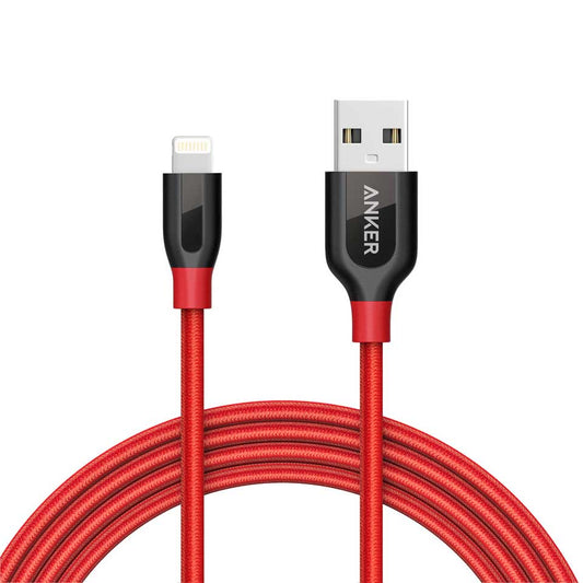 Buy Anker PowerLine+ Lightning Cable 6ft - Red from Vmart in Pakistan