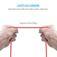 Buy Anker PowerLine+ Lightning Cable 6ft - Red from Vmart in Pakistan