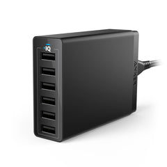 Buy Anker PowerPort 6 -60W 6 Port USB Charger - Black from Vmart in Pakistan