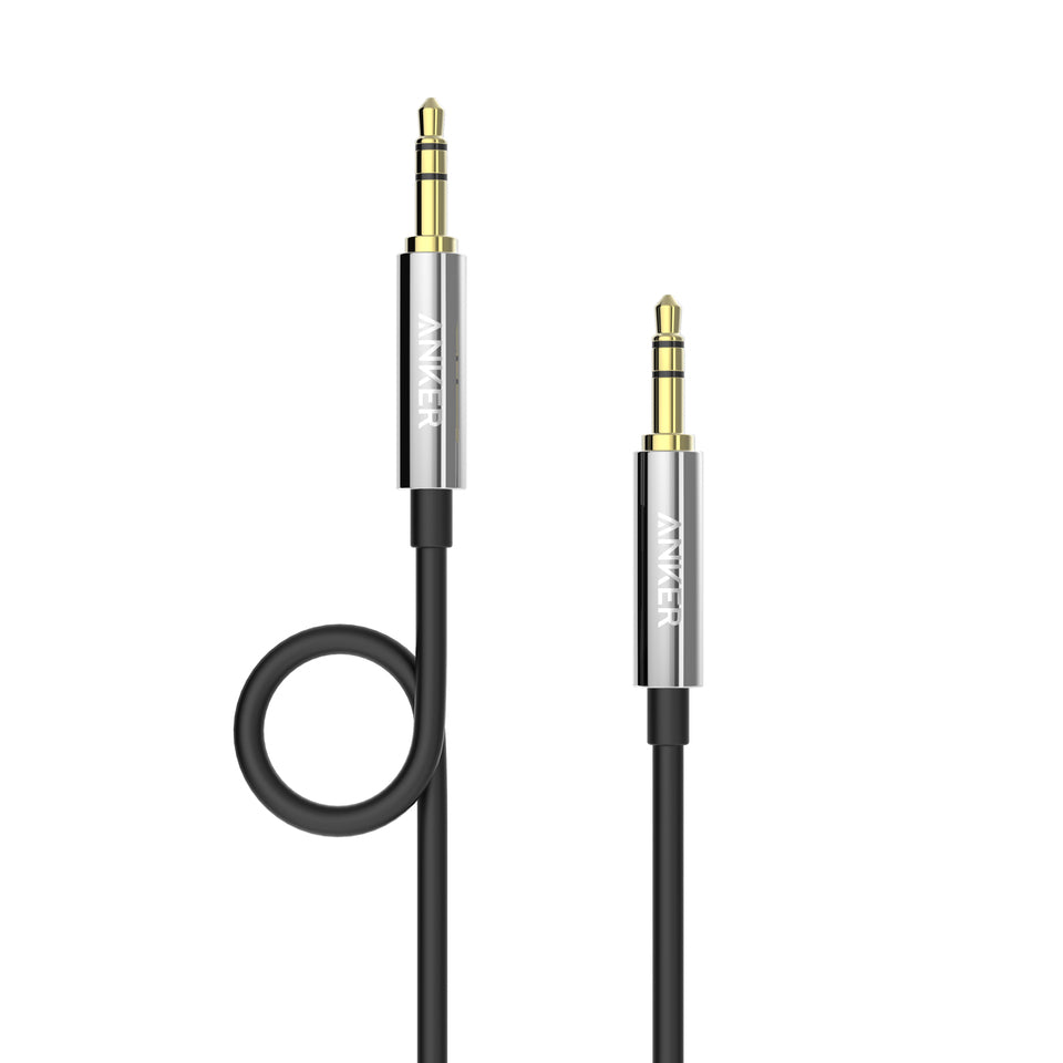 Buy Anker Premium Auxiliary Audio Cable (4ft / 1.2m) from Vmart in Pakistan