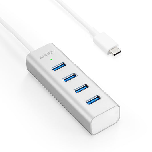 Buy Anker USB-C To 4-Port USB 3.0 Hub - Silver from Vmart in Pakistan