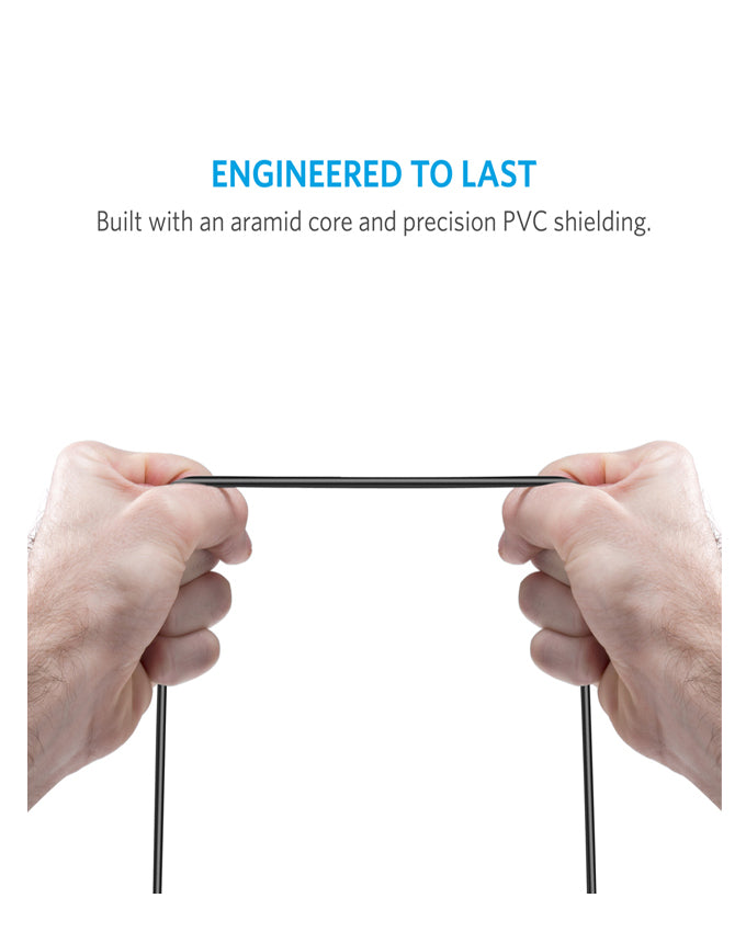 Buy Anker USB-C To USB 3.0 Cable (3ft / 0.9m) from Vmart in Pakistan