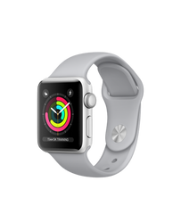 Buy Apple Watch Series 3 38mm Silver Aluminum Case with Fog Sport Band - GPS from Vmart in Pakistan