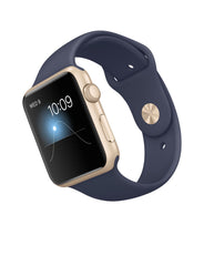 Buy Apple Watch Sport Gold Aluminium Case 42mm (Midnight Blue Sport Band) from Vmart in Pakistan