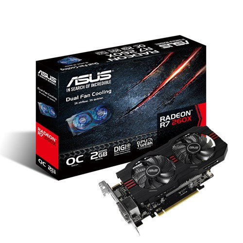 Buy Asus AMD Radeon R7260X-OC-2GD5 from Vmart in Pakistan