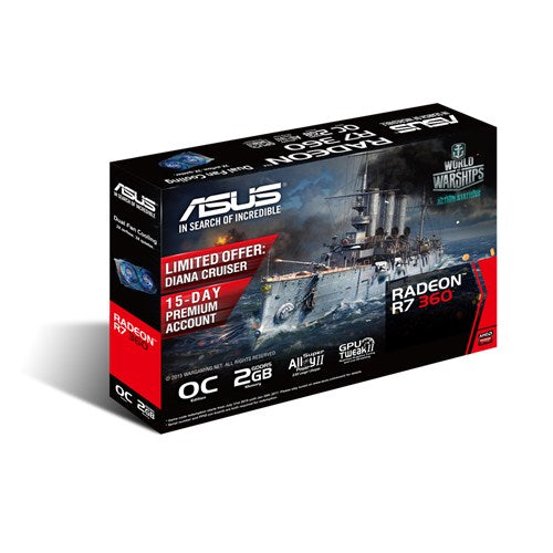 Buy Asus AMD Radeon R7360-OC-2GD5 from Vmart in Pakistan