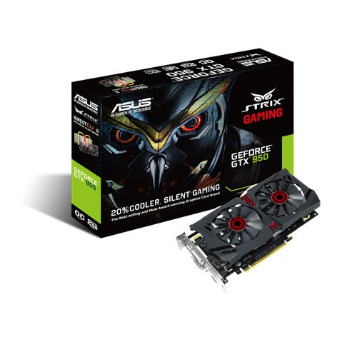 Buy Asus NVIDIA GeForce STRIX-GTX950-DC2OC-2GD5-Gaming - GDDR5 2GB from Vmart in Pakistan