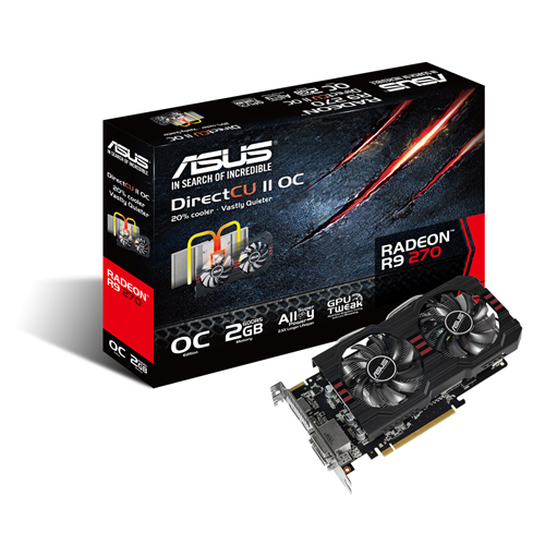 Buy Asus R9270-DC2OC-2GD5 from Vmart in Pakistan