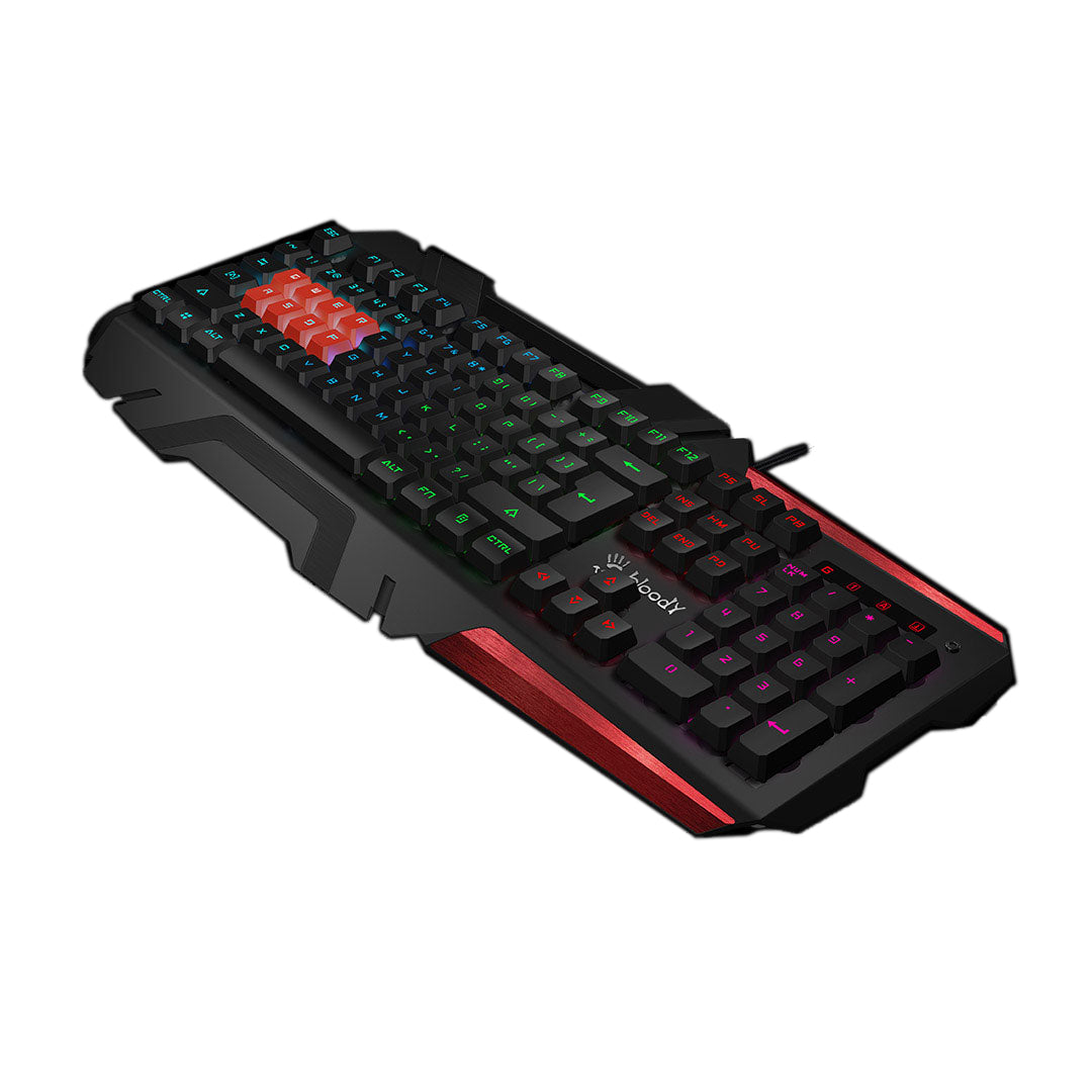 Buy A4Tech Bloody B3590R 8 Light Strike Mechanical Gaming Keyboard - Black from Vmart in Pakistan
