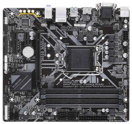Buy Gigabyte B360M DS3H Intel B360 Ultra Durable Motherboard from Vmart in Pakistan