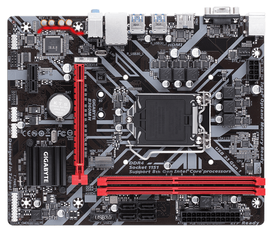 Buy Gigabyte B360M H Intel B360 Ultra Durable Motherboard from Vmart in Pakistan